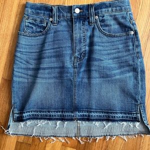 Denim skirt Madewell